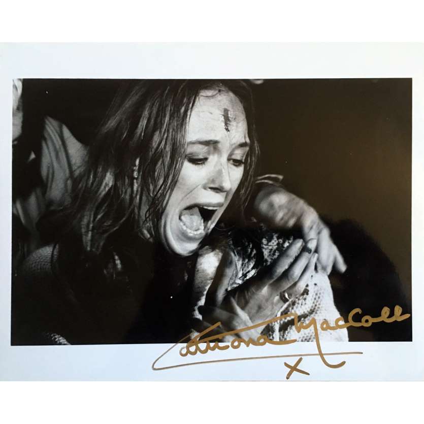 THE BEYOND Signed Photo   - 8x10 in. - R1990 - Lucio Fulci, Catriona MacColl