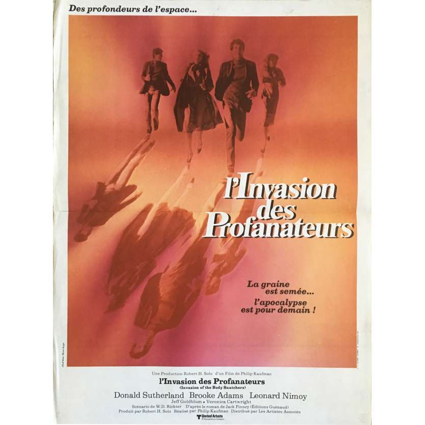 L'INVASION DES PROFANATEURS Affiche de film - 40x60 cm. - 1978 - Donald Sutherland, Philip Kaufman