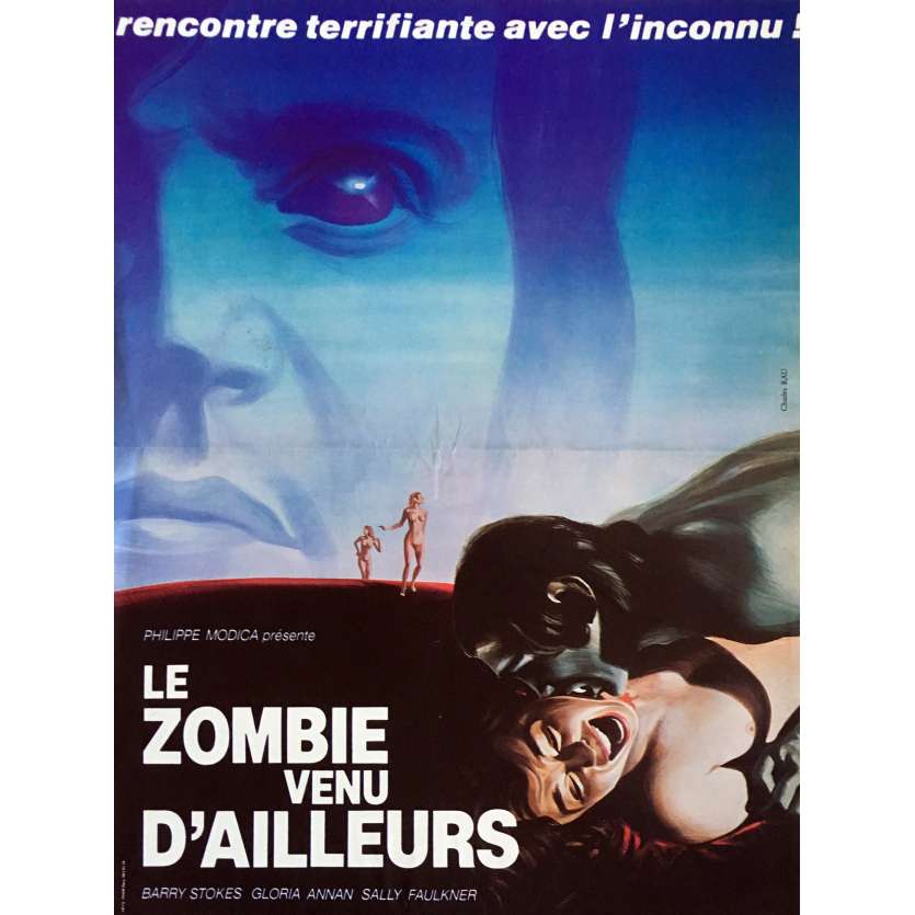 PREY Movie Poster   - 15x21 in. - 1977 - Norman J. Warren, Barry Stokes
