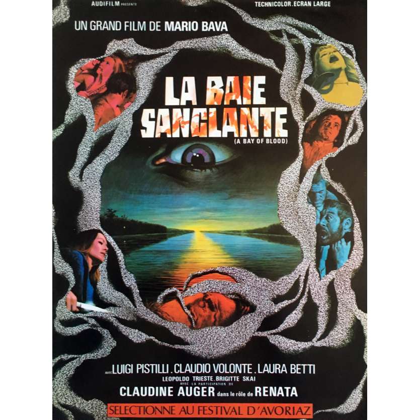 LA BAIE SANGLANTE Synopsis - 21x30 cm. - 1971 - Claudine Auger, Mario Bava