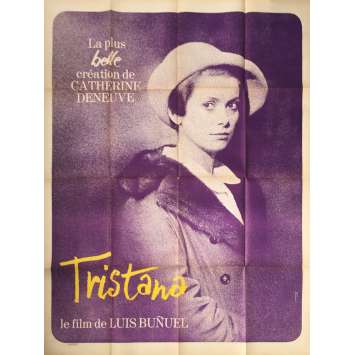 TRISTANA Affiche de film - 120x160 cm. - 1970 - Catherine Deneuve, Luis Buñuel