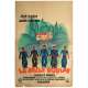 THEY WERE FIVE Movie Poster - 15x21 in. - 1936 - Julien Duvivier, Jean Gabin