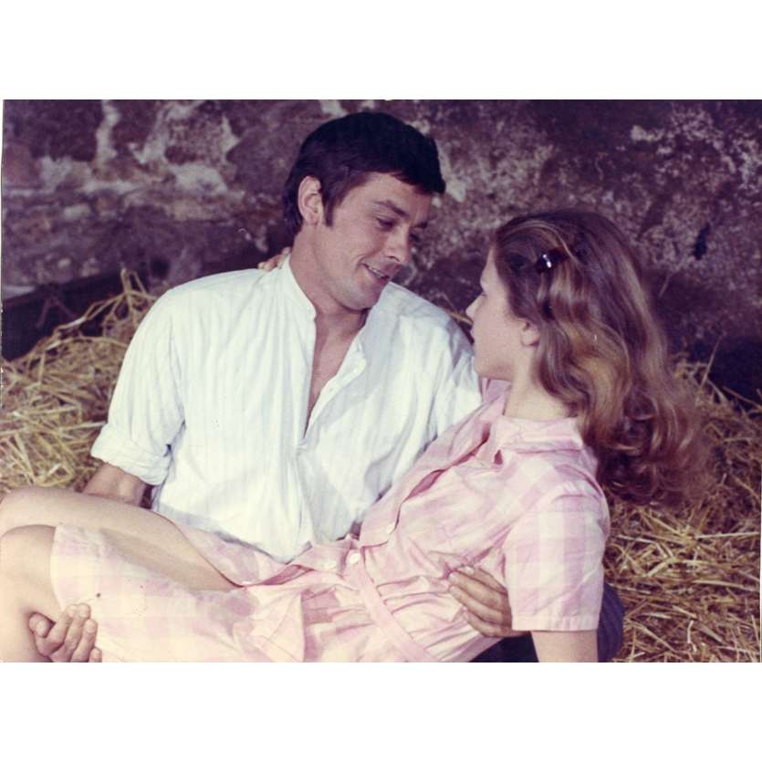 LA VEUVE COUDERC Photo de presse - 18x24 cm. - 1971 - Alain Delon, Pierre Granier-Deferre