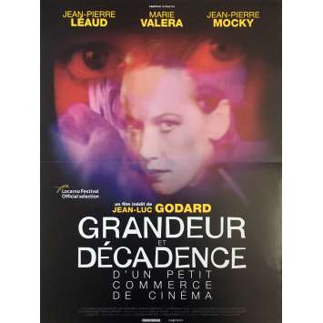 GRANDEUR ET DECADENCE Affiche de film - 40x60 cm. - 1986 - Bob Dylan, Jean-Luc Godard