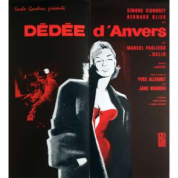 DEDEE D'ANVERS Herald - 9x12 in. - 1948 - Yves Allégret, Simone Signoret