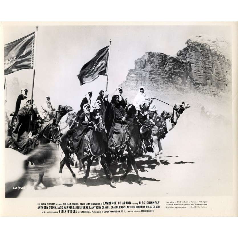 LAWRENCE OF ARABIA Movie Still N12 - 8x10 in. - 1962 - David Lean, Peter O'Toole