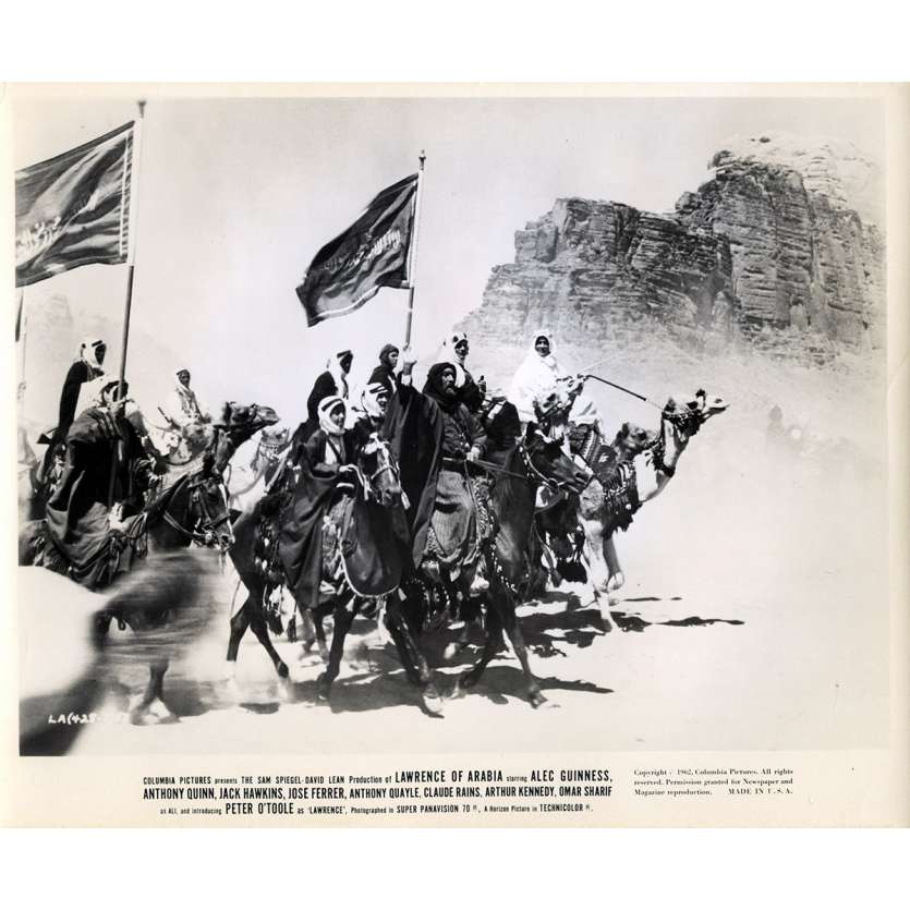 LAWRENCE OF ARABIA Movie Still N12  - 8x10 in. - 1962 - David Lean, Peter O'Toole