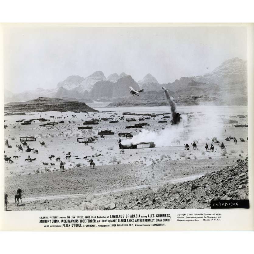 LAWRENCE OF ARABIA Movie Still N09  - 8x10 in. - 1962 - David Lean, Peter O'Toole