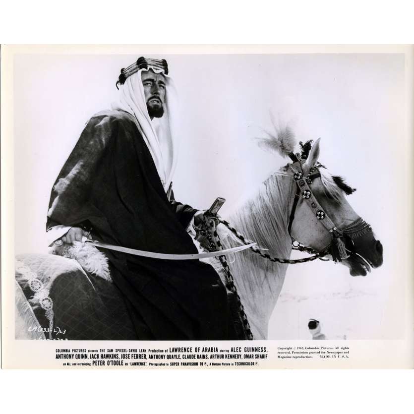 LAWRENCE OF ARABIA Movie Still N06 - 8x10 in. - 1962 - David Lean, Peter O'Toole