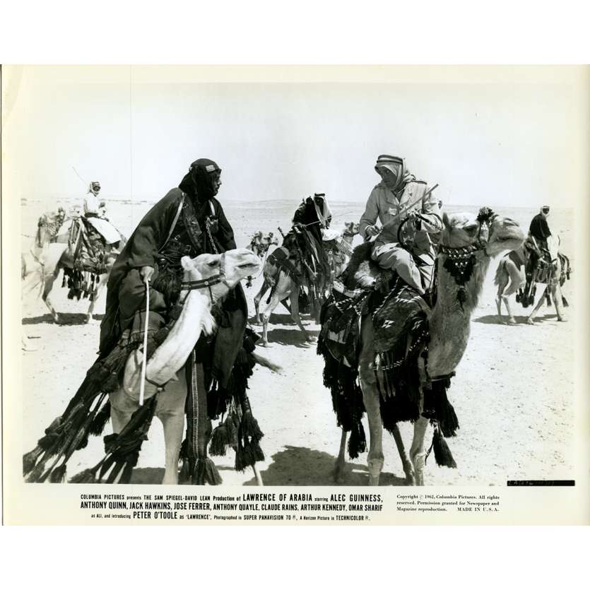 LAWRENCE OF ARABIA Movie Still N04 - 8x10 in. - 1962 - David Lean, Peter O'Toole