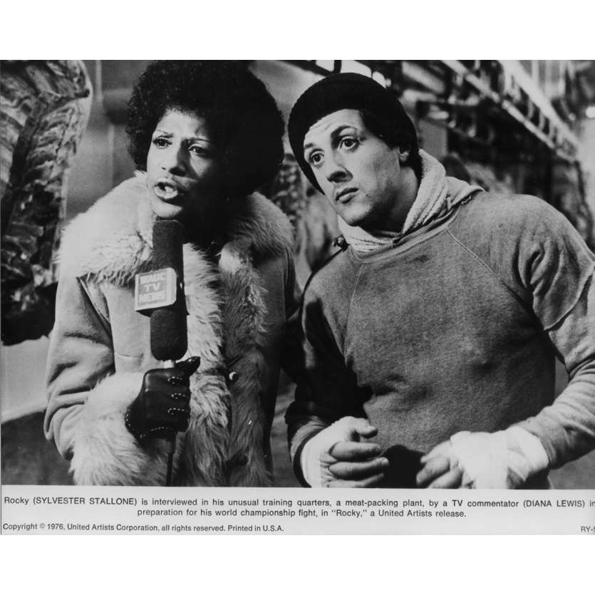 ROCKY Movie Still N03  - 8x10 in. - 1976 - John G. Avildsen, Sylvester Stallone