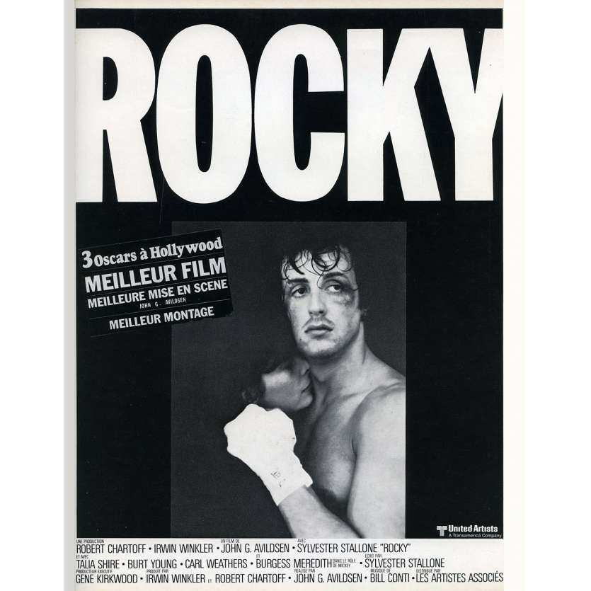 ROCKY Herald   - 9x12 in. - 1976 - John G. Avildsen, Sylvester Stallone