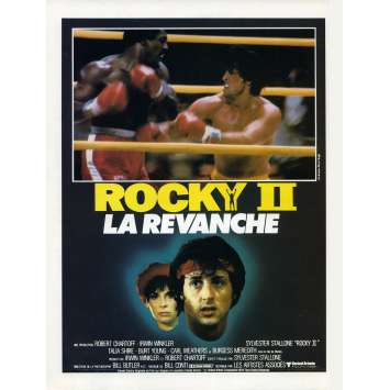 ROCKY 2 Synopsis - 21x30 cm. - 1979 - Carl Weathers, Sylvester Stallone ROCKY 2 Synopsis - 21x30 cm. - 1979 - Carl Weathers, Sylvester Stallone