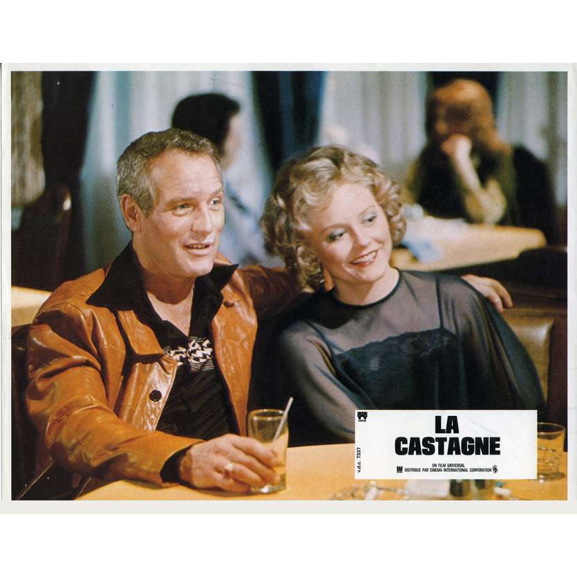 LA CASTAGNE Photo de film N05 - 21x30 cm. - 1977 - Paul Newman, George Roy Hill