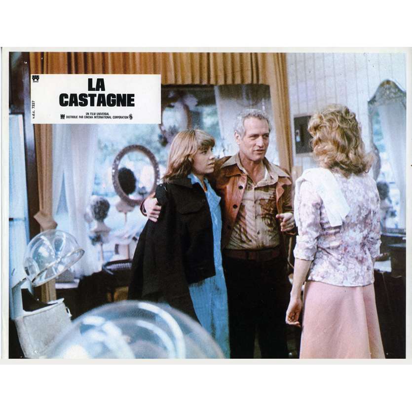 LA CASTAGNE Photo de film N02 - 21x30 cm. - 1977 - Paul Newman, George Roy Hill