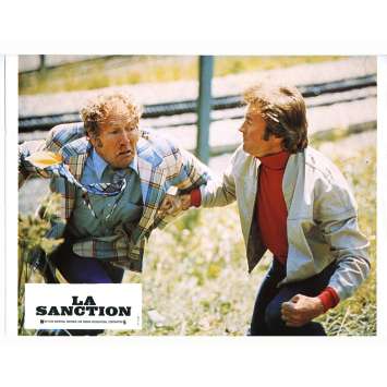 THE EIGER SANCTION Lobby Card N05 - 9x12 in. - 1975 - Clint Eastwood, George Kennedy