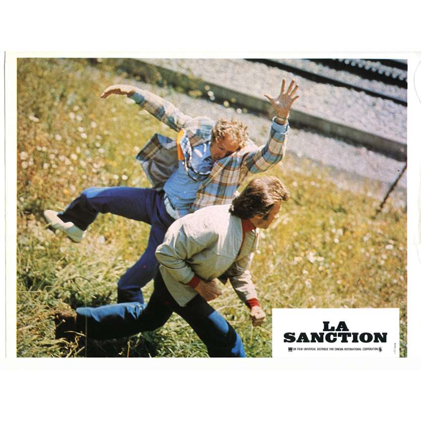 THE EIGER SANCTION Lobby Card N04 - 9x12 in. - 1975 - Clint Eastwood, George Kennedy