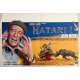 HATARI ! Affiche de film  - 35x55 cm. - 1962 - John Wayne, Howard Hawks