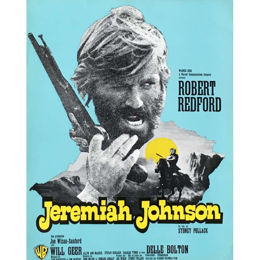 JEREMIAH JOHNSON Synopsis - 21x30 cm. - 1972 - Robert Redford, Sidney Pollack