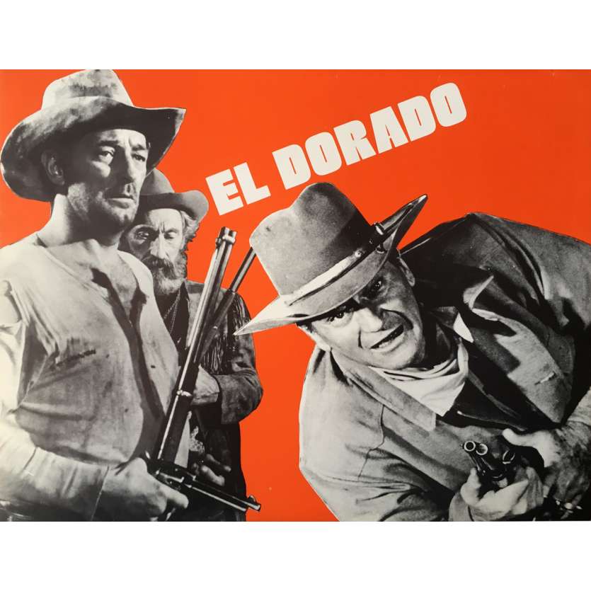 EL DORADO Synopsis - 21x30 cm. - 1967 - John Wayne, Robert Mitchum, Howard Hawks
