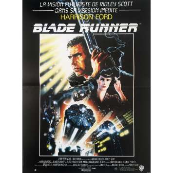 BLADE RUNNER Affiche de film - 40x60 cm. - 1992 - Harrison Ford, Ridley Scott