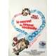 UN NOUVEL AMOUR DE COCCINELLE Affiche de film - 40x60 cm. - R1980 - Stephanie Powers, Walt Disney