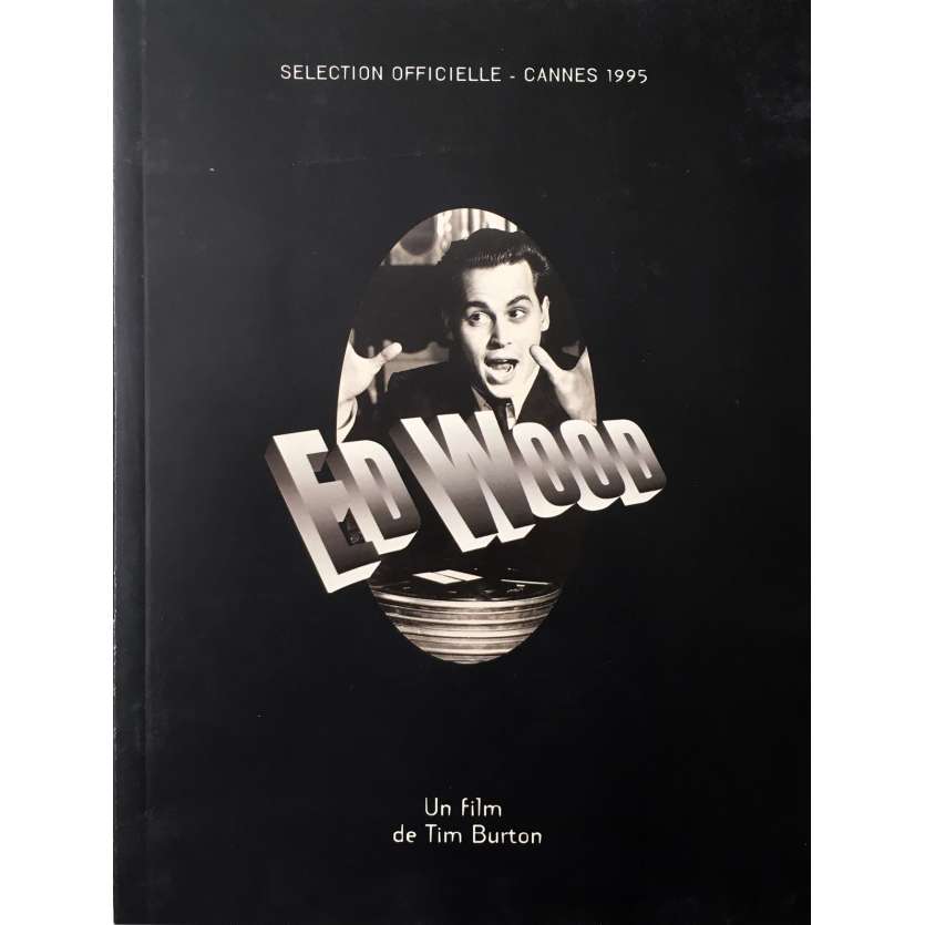 ED WOOD Dossier de presse  - 18x24 cm. - 1994 - Johnny Depp, Tim Burton