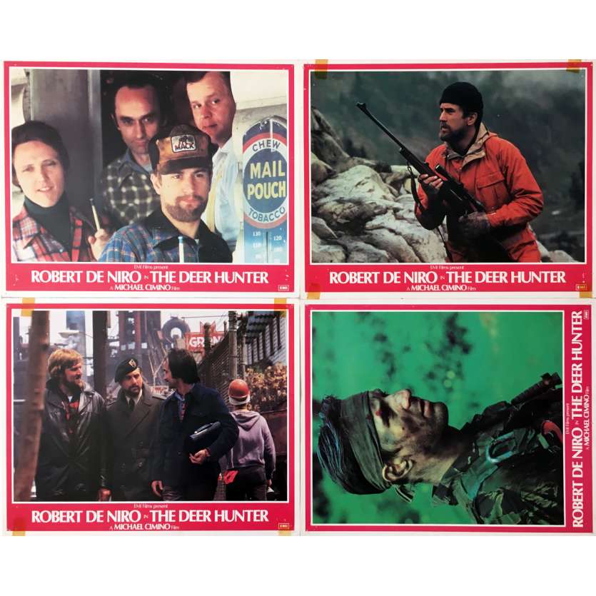 THE DEER HUNTER Lobby Cards x4 - 11x14 in. - 1978 - Michael Cimino, Robert de Niro