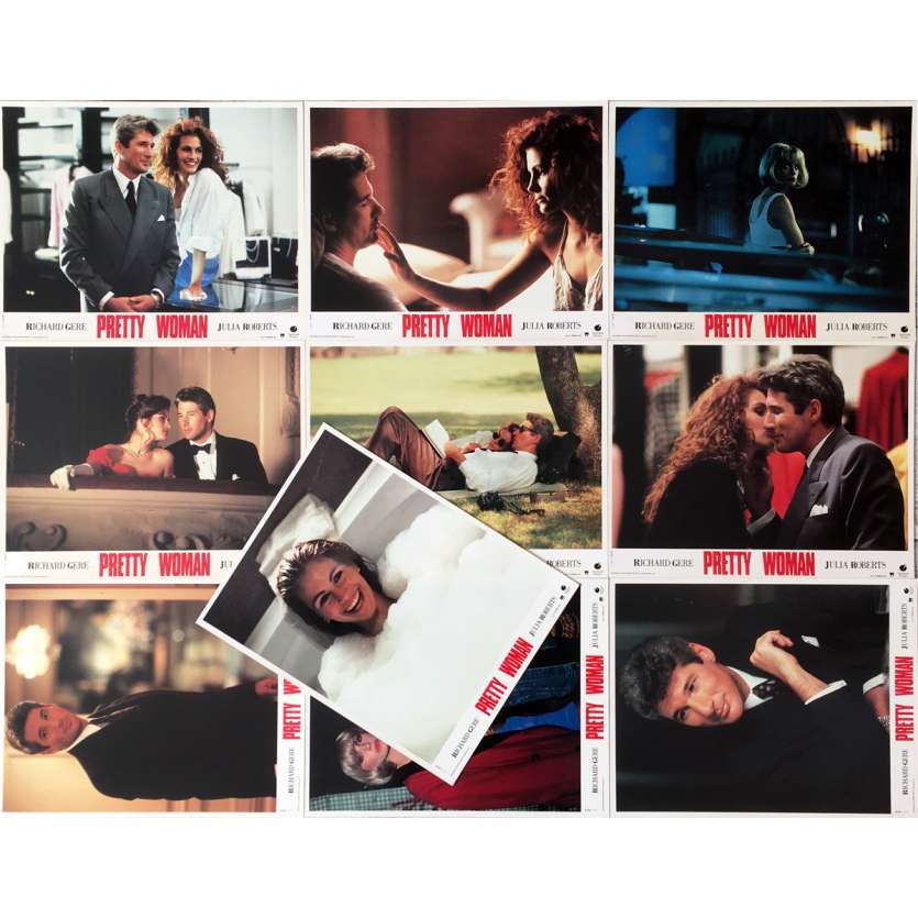 PRETTY WOMAN Photos de film x10 - 21x30 cm. - 1990 - Julia Roberts, Gary Marshall