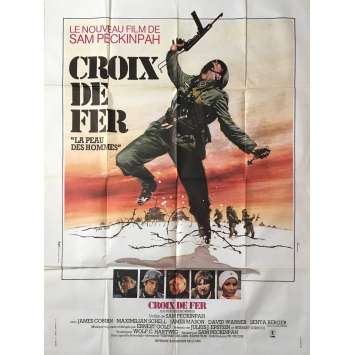 CROIX DE FER Affiche de film 120x160 - 1977 - James Coburn, Sam Peckinpah CROIX DE FER Affiche de film 120x160 - 1977 - James Coburn, Sam Peckinpah