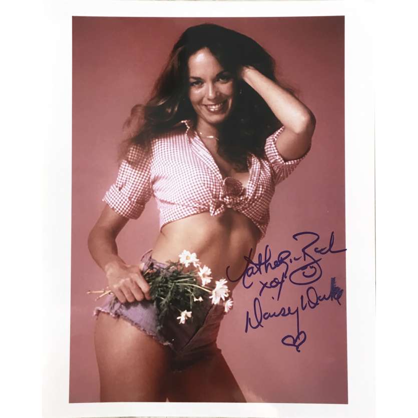 THE DUKES OF HAZZARD Signed Photo - 8x10 in. - 1990 - 0, Catherine Bach