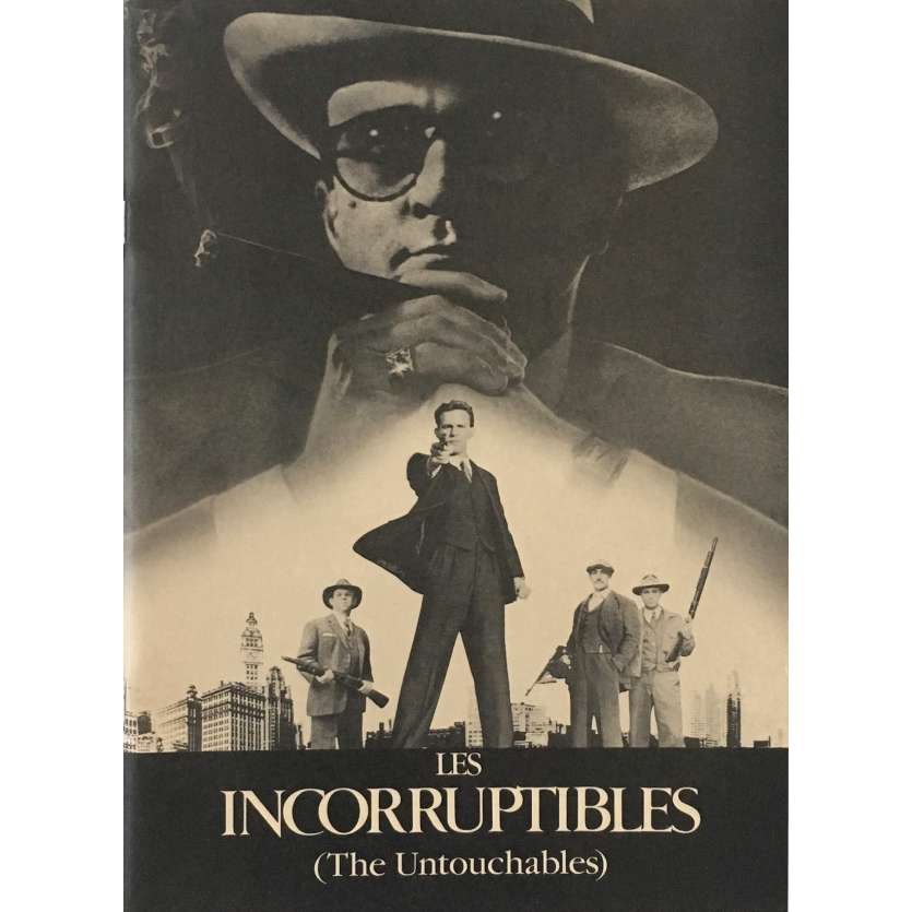 THE UNTOUCHABLES Pressbook   - 9x12 in. - 1987 - Brian de Palma, Kevin Costner