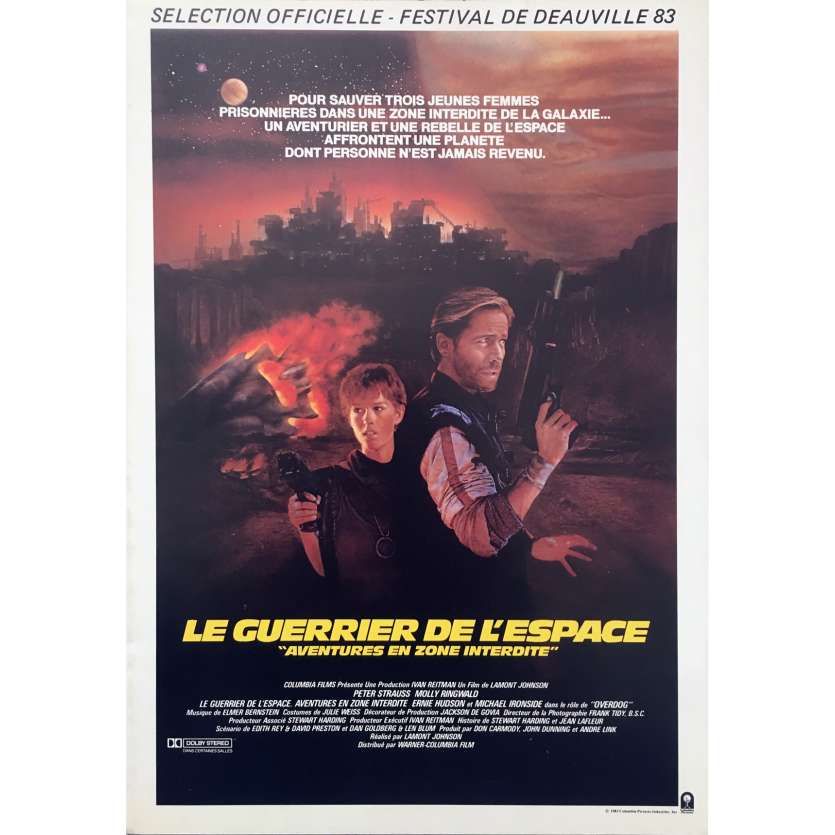 LE GUERRIER DE L'ESPACE Synopsis - 21x30 cm. - 1983 - Peter Strauss, Lamont Johnson