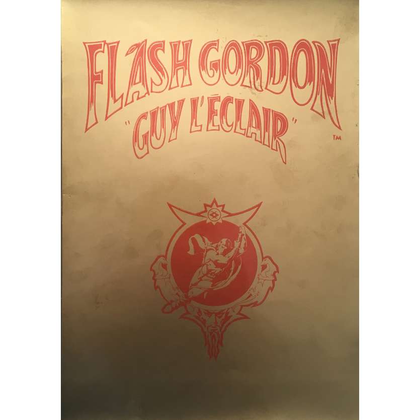 FLASH GORDON Dossier de presse  - 21x30 cm. - 1980 - Max Von Sidow, Mike Hodges