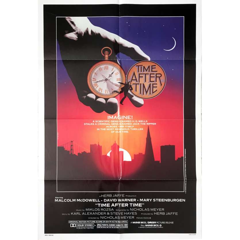 C'ETAIT DEMAIN Affiche de film  69x104 - 1979 - Malcom McDowell, Nicholas Meyer