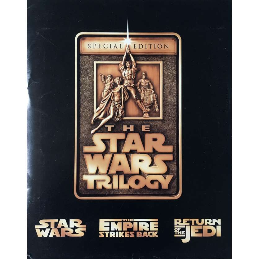 STAR WARS TRILOGIE Presskit x8 - 21x30 cm. - 1997 - Harrison Ford, Carrie Fisher, George Lucas