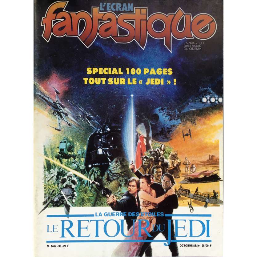 L'ECRAN FANTASTIQUE : LE RETOUR DU JEDI Magazine N38 - 21x30 cm. - 1983 - 0, Dale Pollock