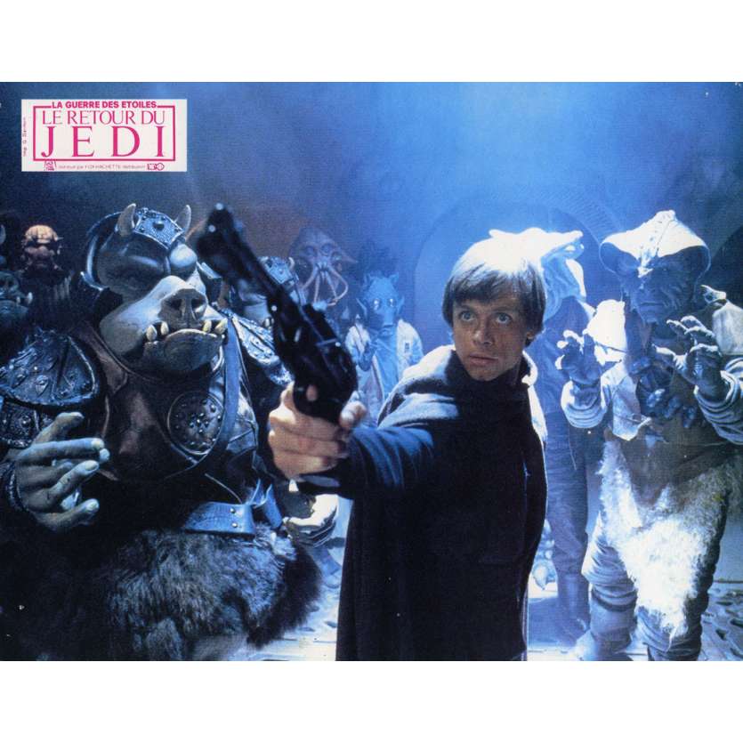 STAR WARS - THE RETURN OF THE JEDI Lobby Card N03 - 9x12 in. - 1983 - Richard Marquand, Harrison Ford