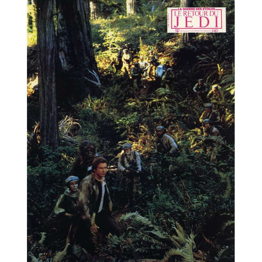 STAR WARS - THE RETURN OF THE JEDI Lobby Card N04 - 9x12 in. - 1983 - Richard Marquand, Harrison Ford