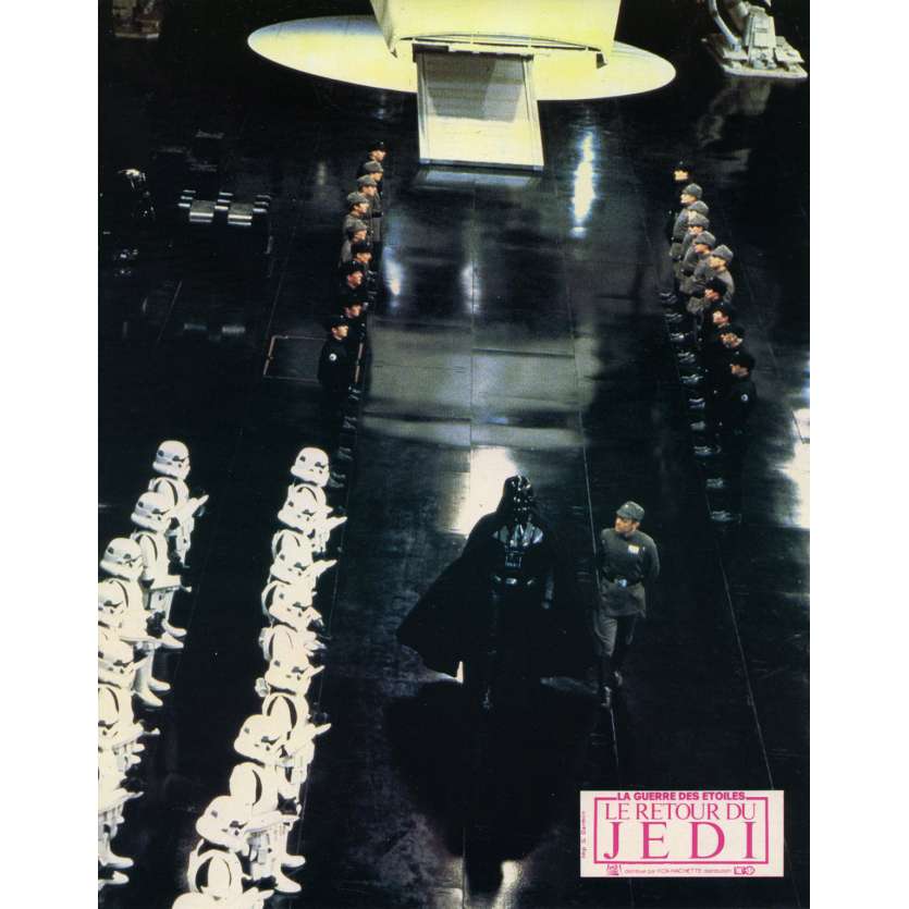 STAR WARS - THE RETURN OF THE JEDI Lobby Card N05 - 9x12 in. - 1983 - Richard Marquand, Harrison Ford