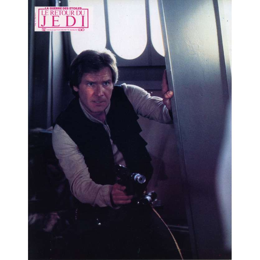 STAR WARS - THE RETURN OF THE JEDI Lobby Card N06 - 9x12 in. - 1983 - Richard Marquand, Harrison Ford