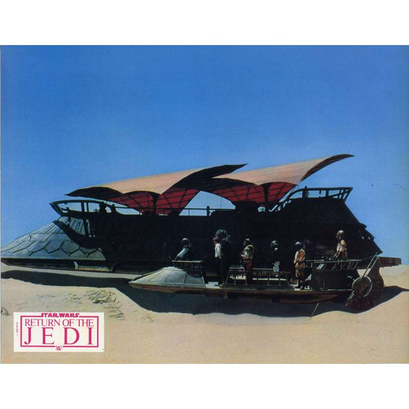 STAR WARS - THE RETURN OF THE JEDI Lobby Card N01-EN - 9x12 in. - 1983 - Richard Marquand, Harrison Ford