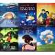 MIYAZAKI / GHIBLI Lot of 6 Original French Movie Posters N2 - ROLLED / NM !