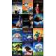 GHIBLI / MIYAZAKI Lot de 12 affiches de cinéma Originales  40x60 cm