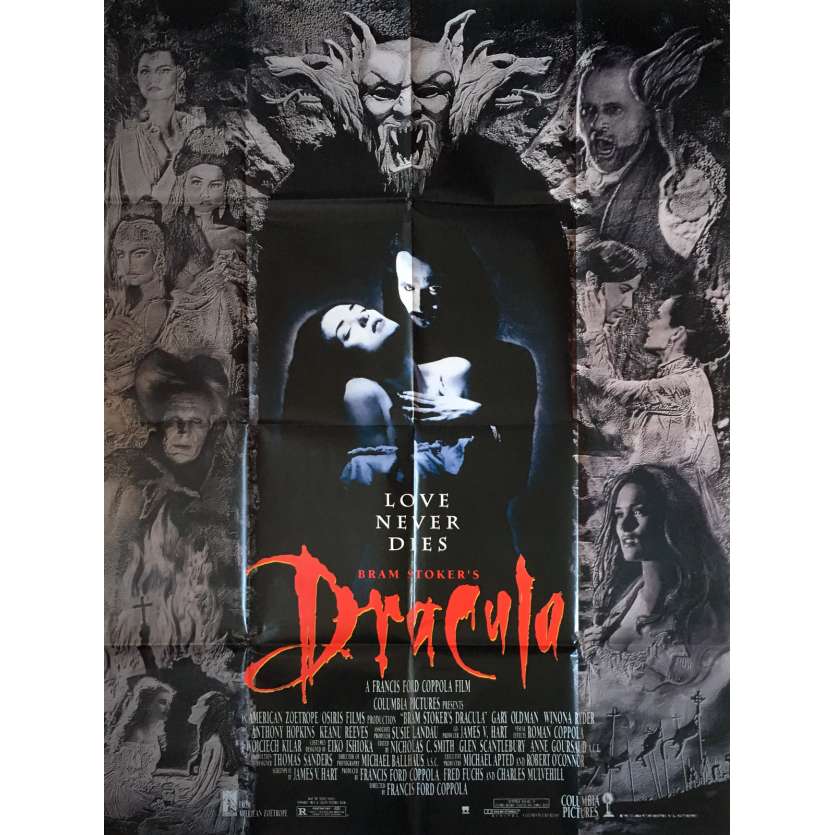 BRAM STOKER'S DRACULA Movie Poster   - 47x63 in. - R1990 - Francis Ford Coppola, Gary Oldman, Winona Ryder