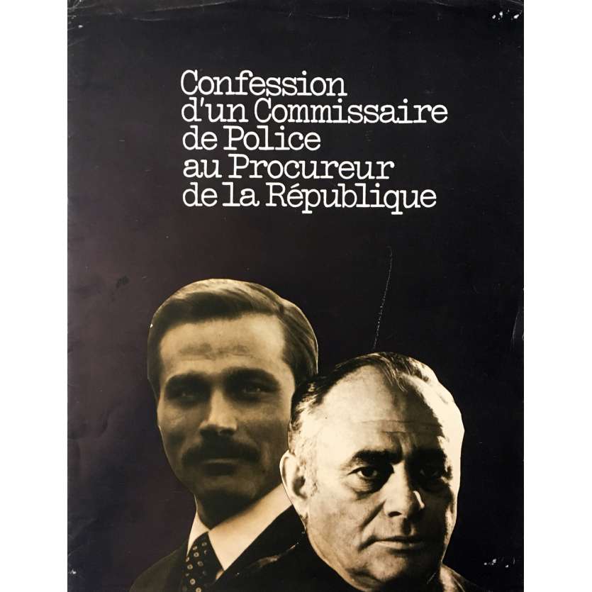 CONFESSION D'UN COMMISSAIRE DE POLICE Synopsis - 21x30 cm. - 1971 - Franco Nero, Damiano Damiani
