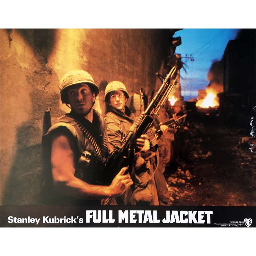 FULL METAL JACKET Photo de film N07 - 28x36 cm. - 1989 - Matthew Modine, Stanley Kubrick