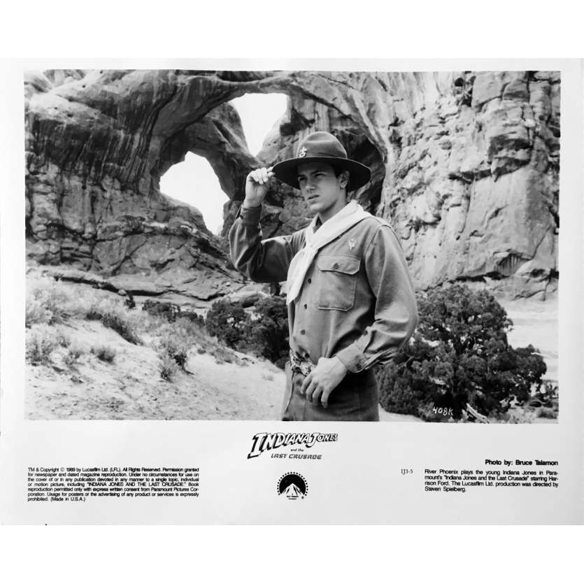 INDIANA JONES ET LE TEMPLE MAUDIT Photo de presse N08 - 20x25 cm. - 1984 - Harrison Ford, Steven Spielberg