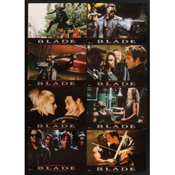 BLADE 8 French LCs '98 Wesley Snipes, Stephen Dorff, Kris Kristofferson, vampires!