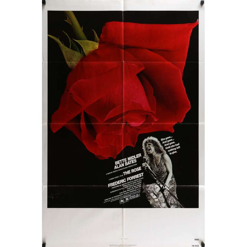 ROSE US Movie Poster 29x40 - 1979 - Mark Rydell, Bette Midler